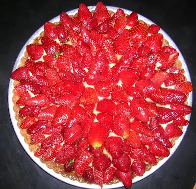 Tarta de frutillas