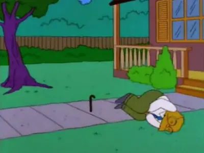 El hombre Topo [Los simpsons]