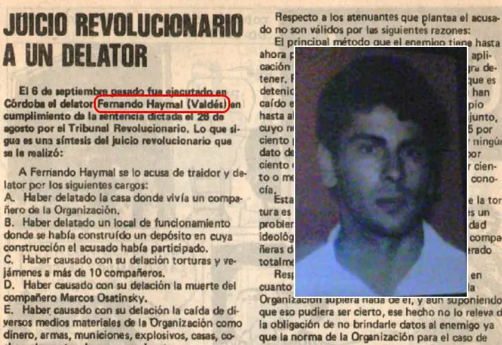 De fusilado por Montoneros a víctima del terrorismo de Esta