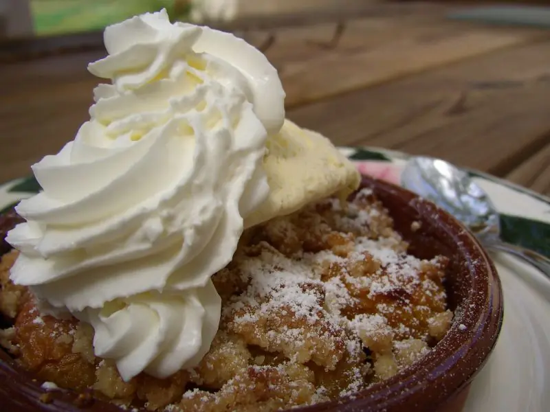 Crumble de manzana (fácil)