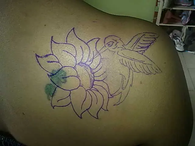 Tatuaje paso a paso "RDFarg"