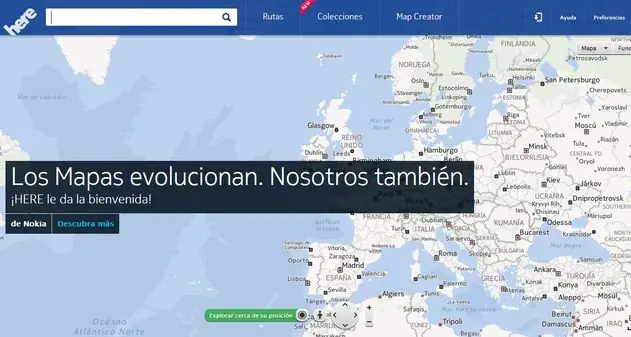Here, la sorprendente aplicación de mapas de Nokia