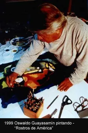 Oswaldo Guayasamin mi homenaje