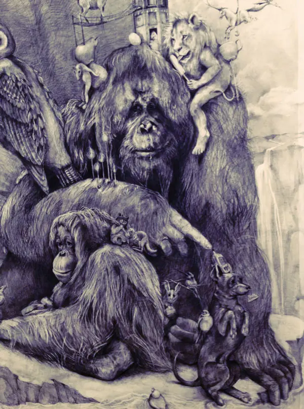Adonna Khare -La conexión de todos los seres [Ilustracion]