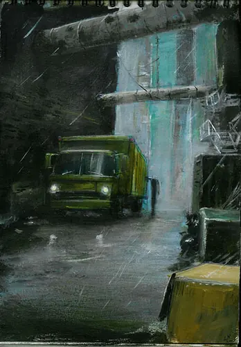 dibujos en diferentes tecnicas