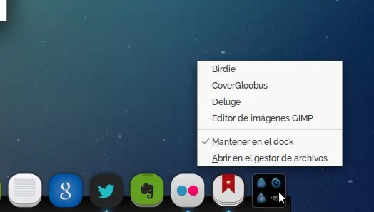 Como agrupar aplicaciones en Plank