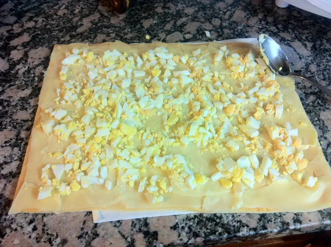 Receta para preparar arrolladito (pionono) de jamon y queso