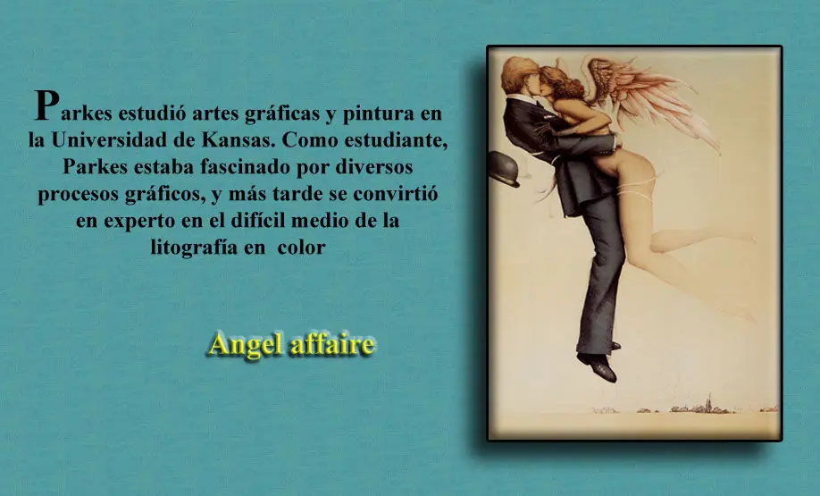 Lo sensual y lo místico, Michael Parkes