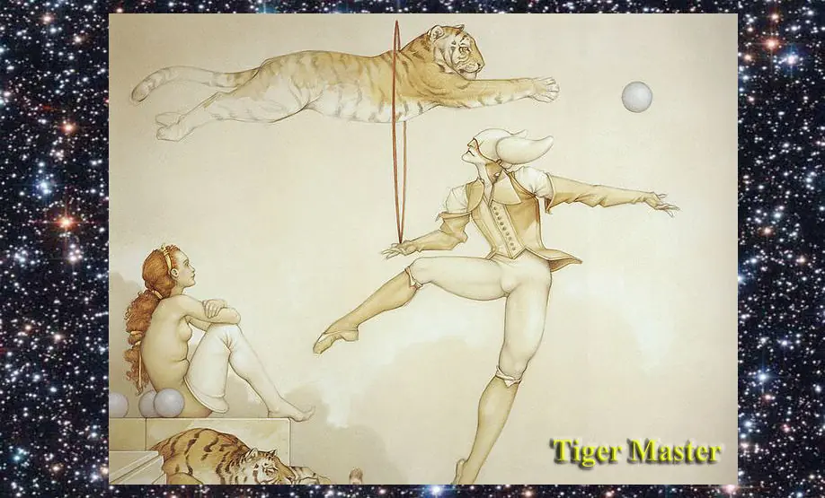 Lo sensual y lo místico, Michael Parkes