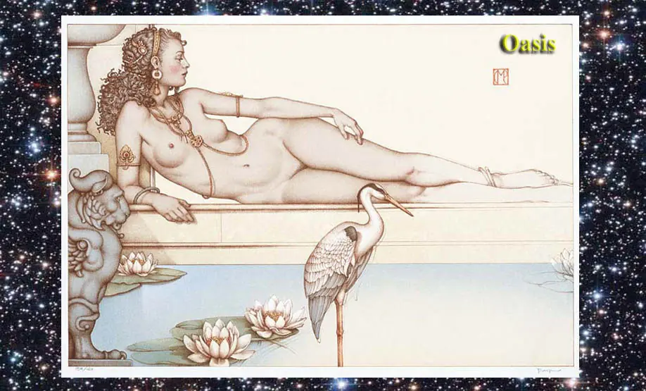 Lo sensual y lo místico, Michael Parkes