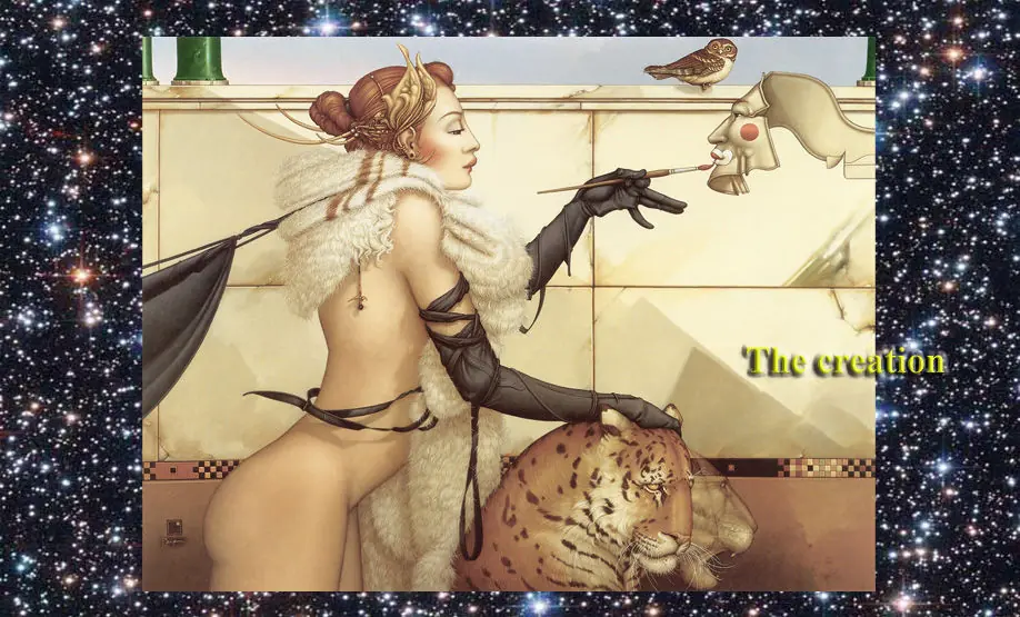 Lo sensual y lo místico, Michael Parkes