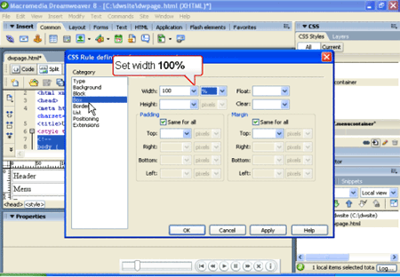 Curso básico de DreamWeaver