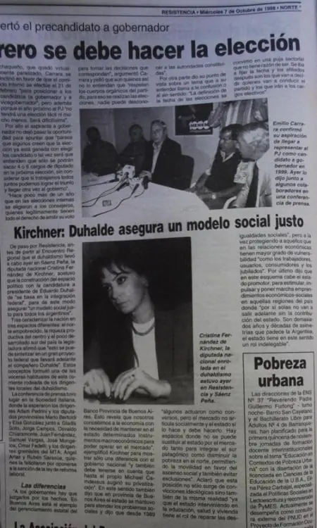 Los kirchner antes del 2003