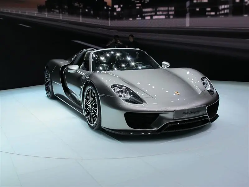 Porsche 918 Spyder, el buque insignia alemán
