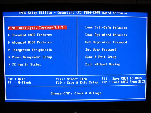 Para saber el BIOS Setup