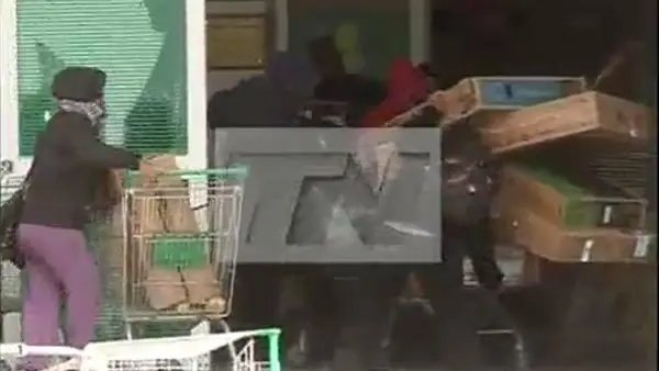Saquean un supermercado en Bariloche