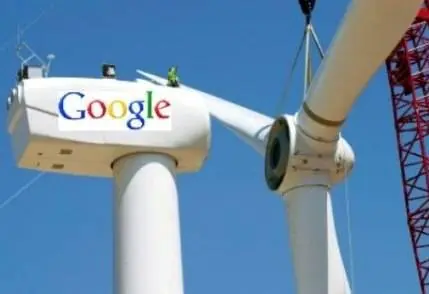 Google consume eólica en su centro de datos - Harry Beda