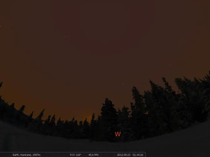 Stellarium, planetario virtual en el PC