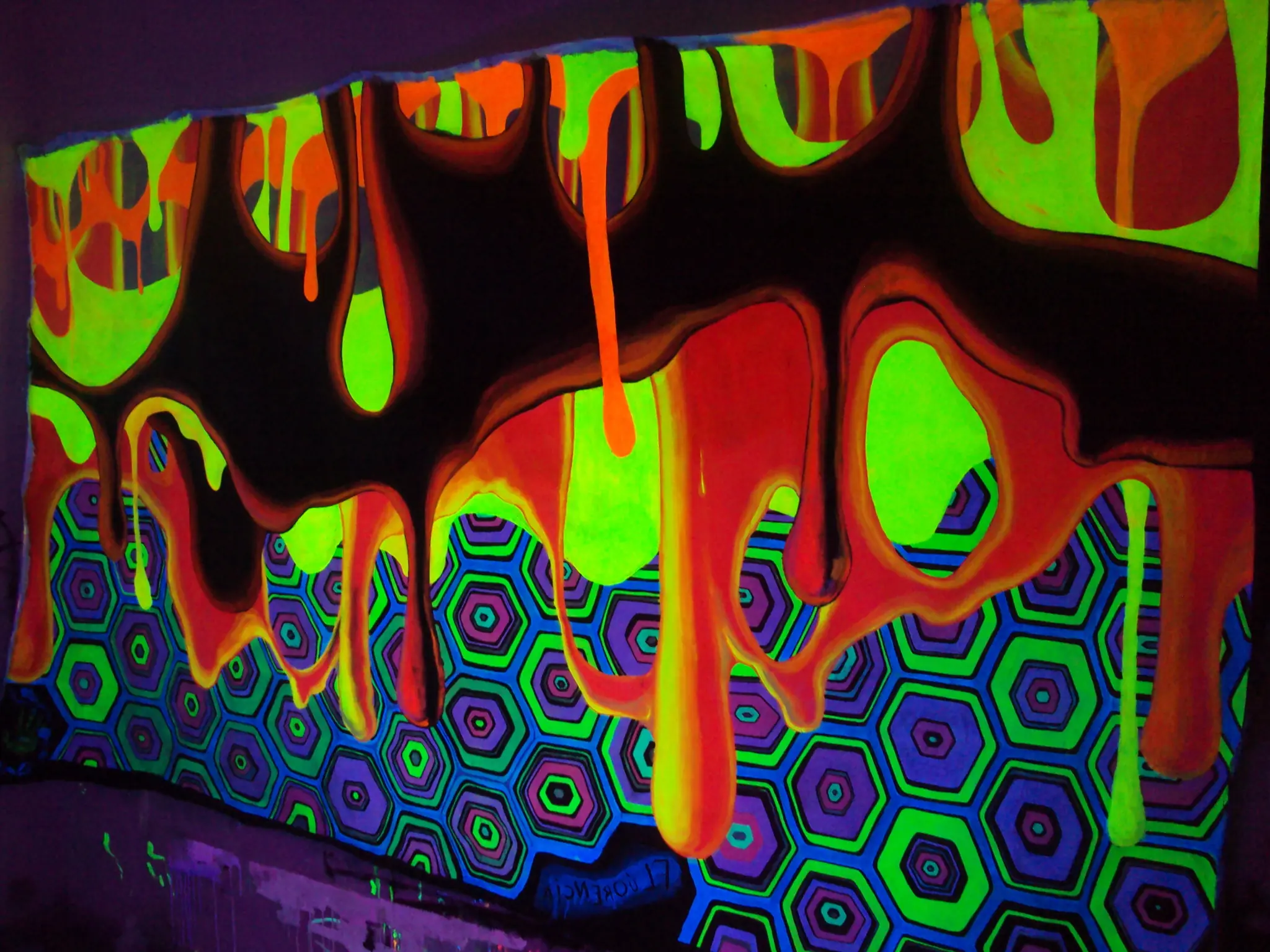 Mis pinturas Fluorescentes (Néctar)