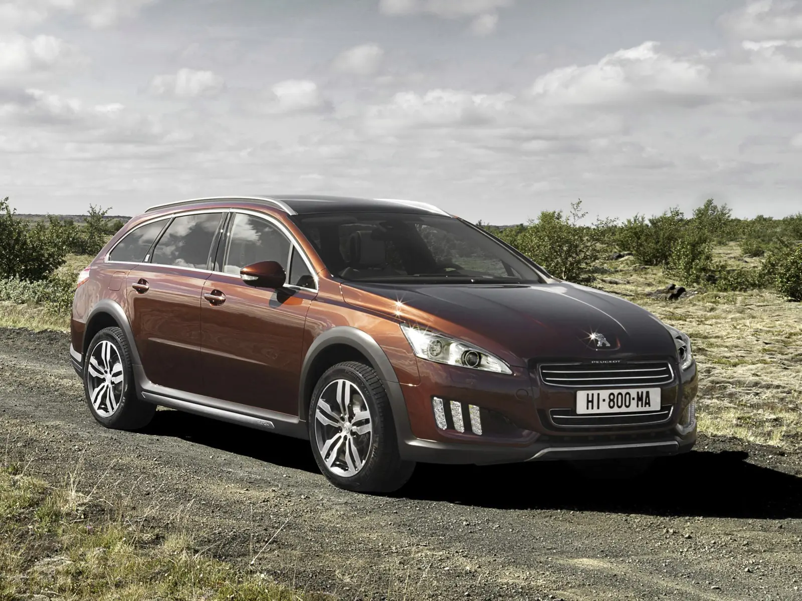 Peugeot 508 RXH 2012!