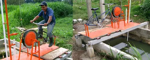 Tenes una bici vieja...?   Hacete una bicimáquina!