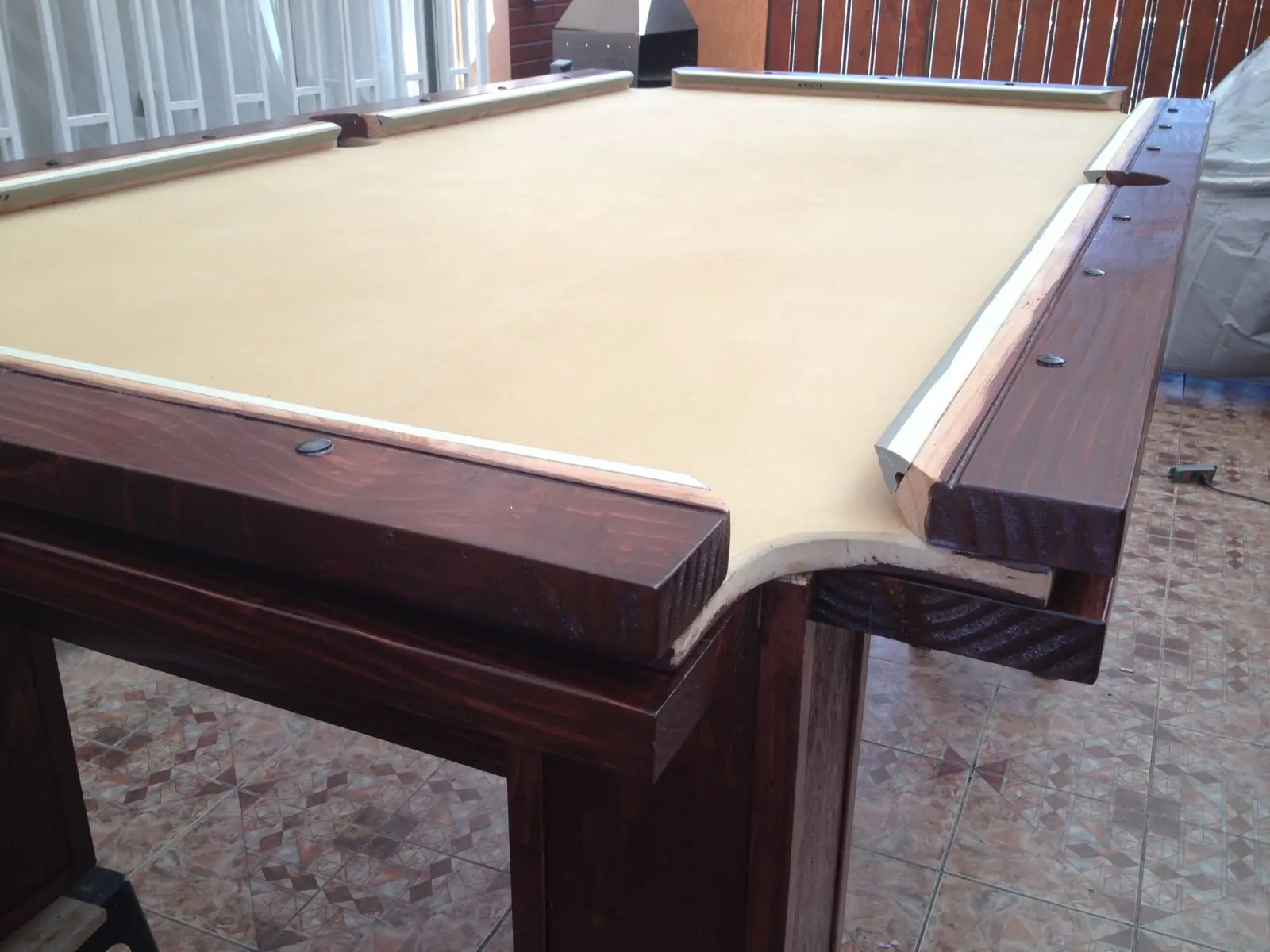 construir mesa pool.