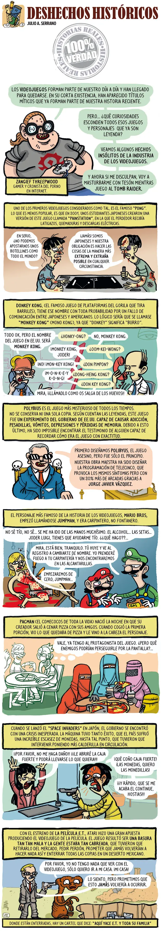 7 curiosidades sobre videojuegos que quizás no conocías