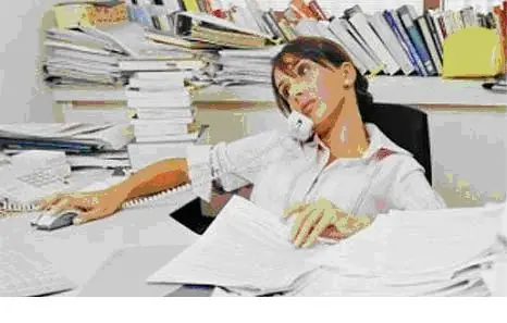 Demasiado trabajo daña el corazón