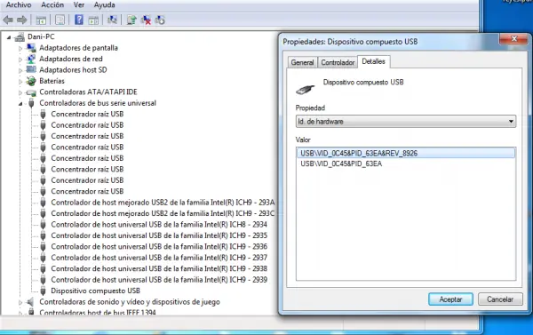 Identificar dispositivos desconocidos en Windows
