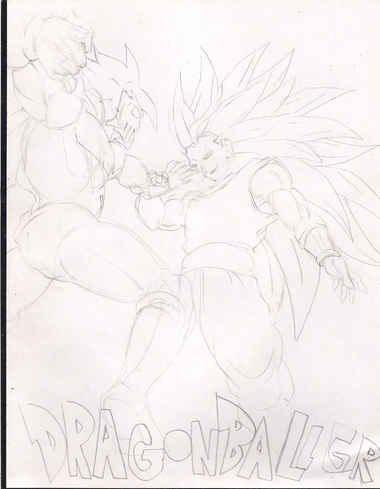 dibujo de goku paso por paso(MAU8MILE)