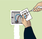 como instalar cables y mecanismos eléctricos