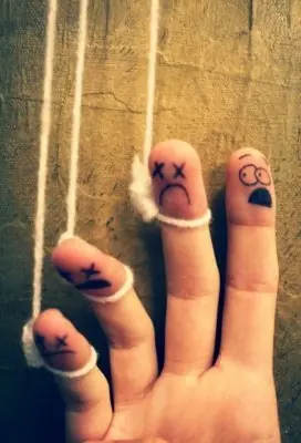 arte con los dedos y manos