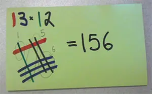 Truco para multiplicar fácilmente usando líneas