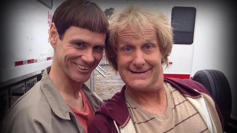 Volvieron Tonto y Retonto! La foto de Jim Carrey y Jeff Dani