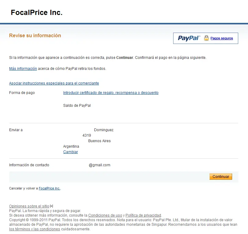 comprar con paypal