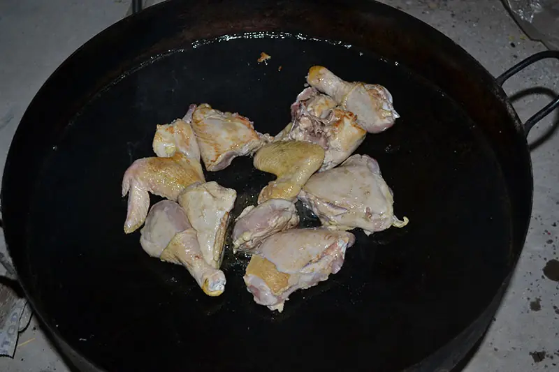 Mediodia de pollo al disco (Fotoreceta)