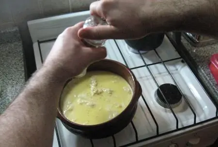 Receta ( Fondue de queso )