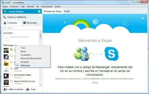 skype con windows live messenger