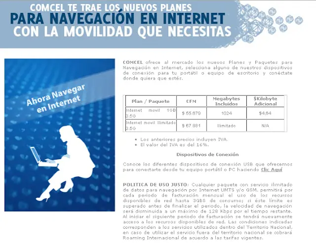 Internet Movil: Engaño Total.