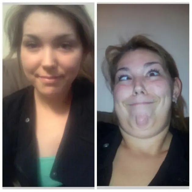 Chicas Lindas Poniendo Caras Feas.