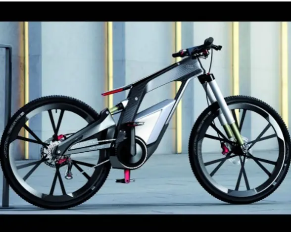 Audi e-bike  la bicicleta eléctrica con conexión a Interne