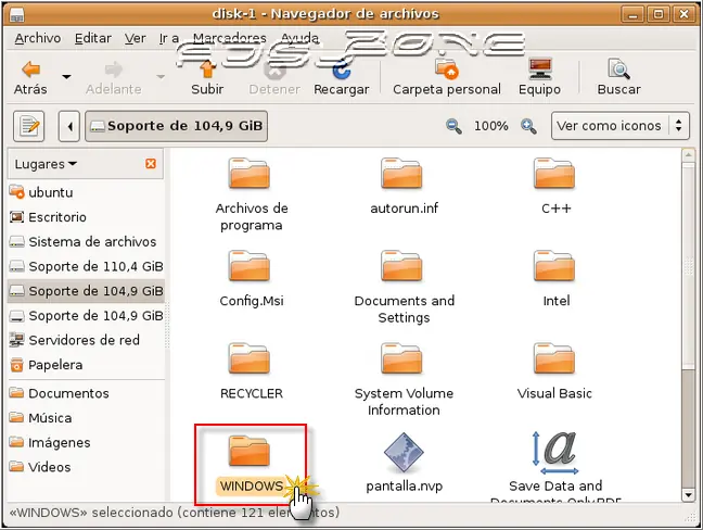 Solucion al error c:windowssystem32configsystem