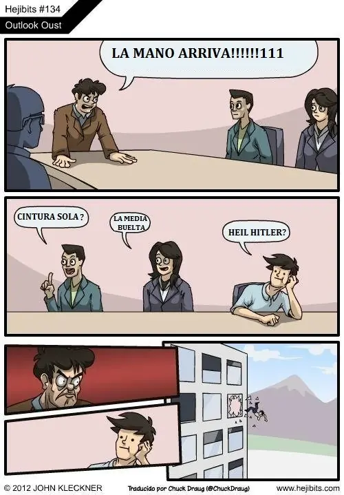 hablando