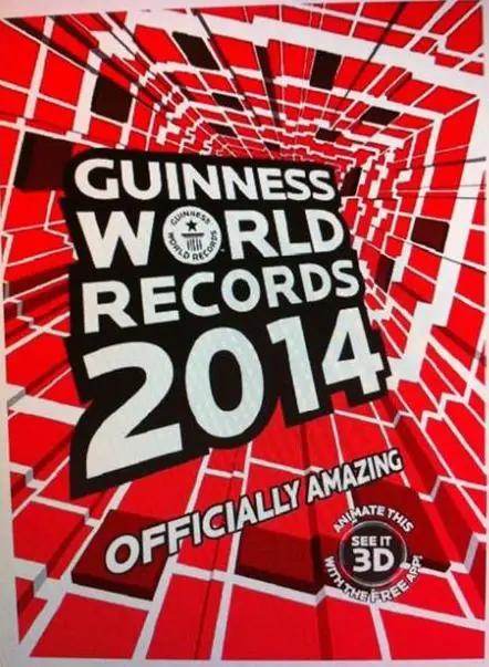 Libro Guinness 2014: los nuevos récords más insólitos del