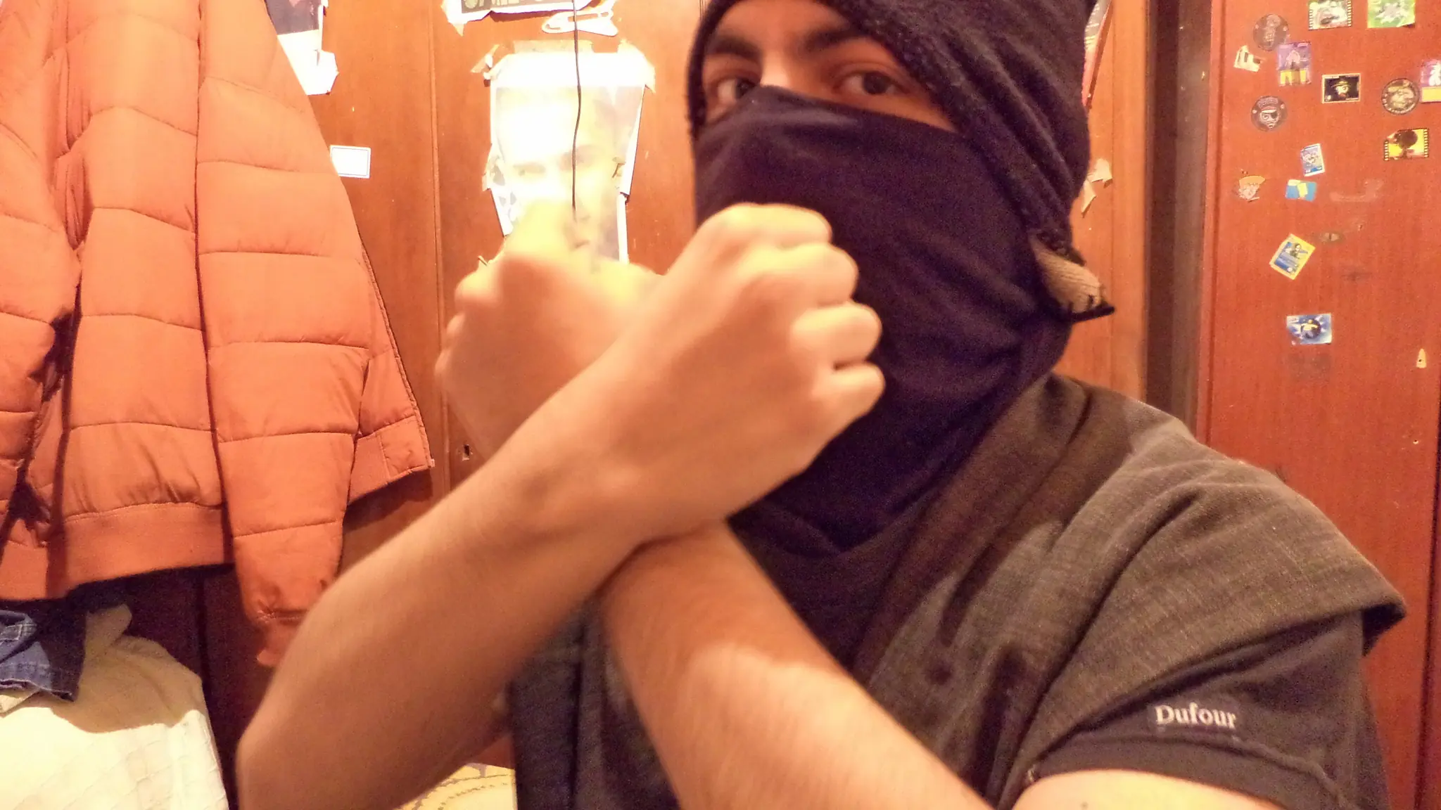 Me disfrace de Noob Saibot y te lo muestro.