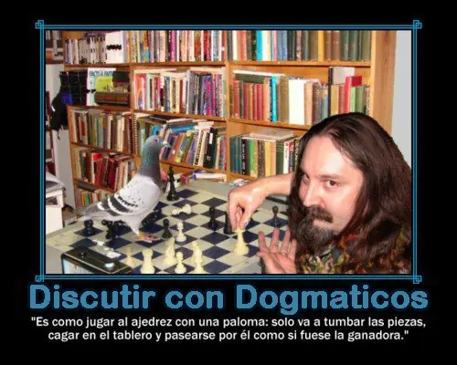 Sesgos dogmáticos que nos dominan