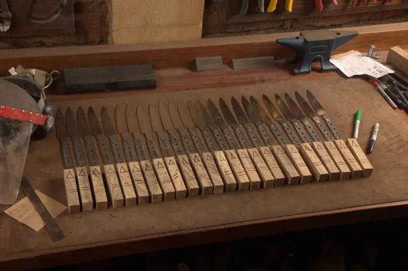 Cuchillo | Paso a paso