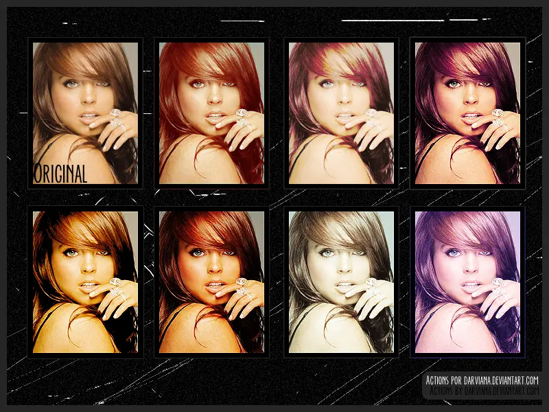 60 Acciones de Fotografía para Photoshop.