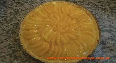 Tarta de Duraznos - Recetas de Tortas YA!