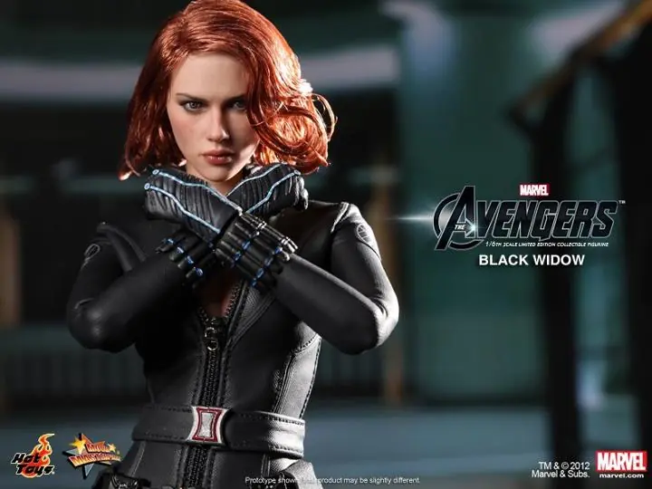 Black Widow Scarlett Johansson Hot Toys The Avengers Hulk